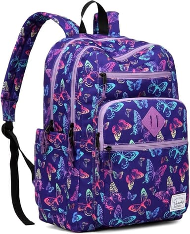 Vaschy School Backpack for Girls